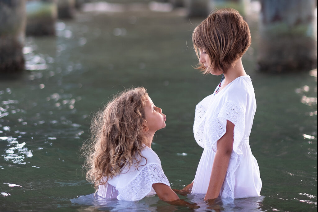 servizio fotografico di famiglia al mare