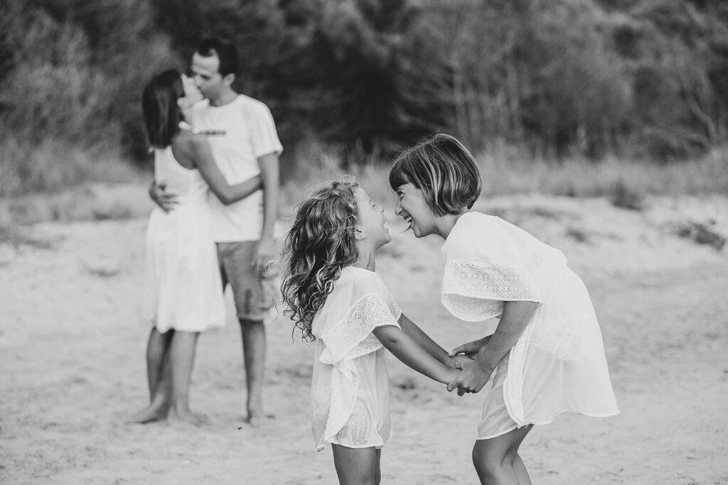 servizio fotografico di famiglia al mare