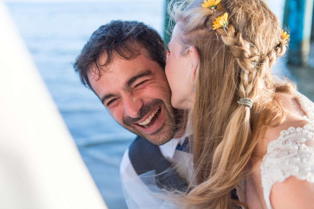 foto matrimonio al mare